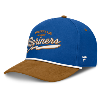 Men's Fanatics Royal Seattle Mariners Heritage Concourse A-Frame Adjustable Hat