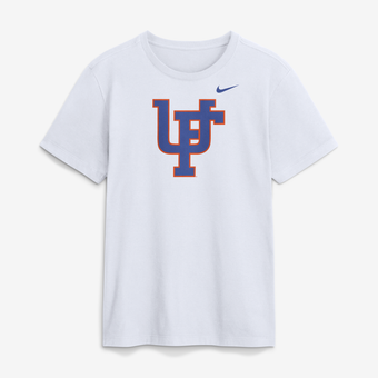 Men's Nike White Florida Gators 2026 Sideline Dri-FIT Slogan T-Shirt