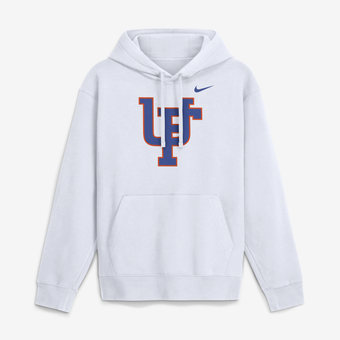 Men's Nike  White Florida Gators 2026 Sideline Club Fleece Hoodie