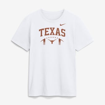 Men's Nike  White Texas Longhorns Primetime Football Icon T-Shirt