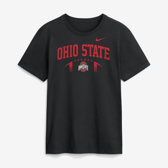 Men's Nike  Black Ohio State Buckeyes Primetime Football Icon T-Shirt