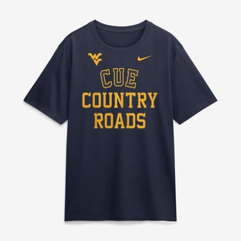 Men's Nike  Navy West Virginia Mountaineers Primetime Arch Mantra Legend Dri-FIT T-Shirt