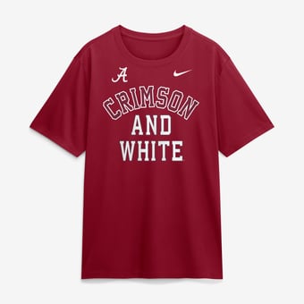Men's Nike  Crimson Alabama Crimson Tide Primetime Arch Mantra Legend Dri-FIT T-Shirt