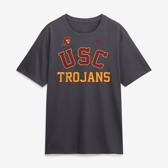 Men's Nike  Anthracite USC Trojans Primetime Arch Mantra Legend Dri-FIT T-Shirt