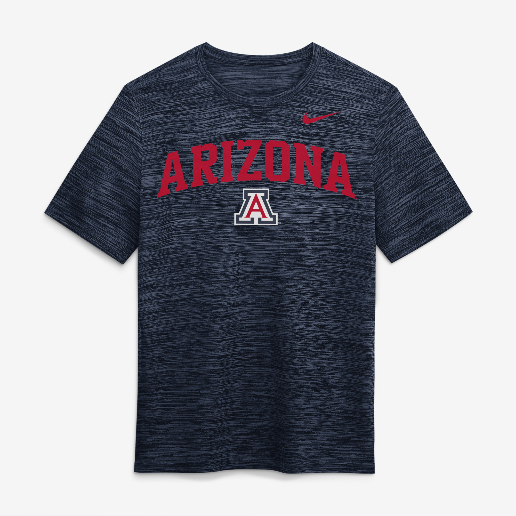 Men's Nike  Navy Arizona Wildcats Primetime Arch Logo Velocity Dri-FIT T-Shirt