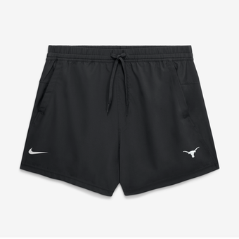 Men's Nike Black Texas Longhorns Primary Logo Form Dri-FIT Shorts