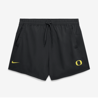 Men's Nike Black Oregon Ducks Primary Logo Form Dri-FIT Shorts