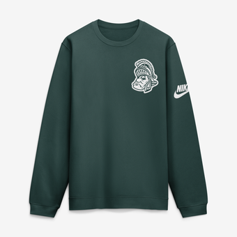 Men's Nike Green Michigan State Spartans Legacy Sweatshirt