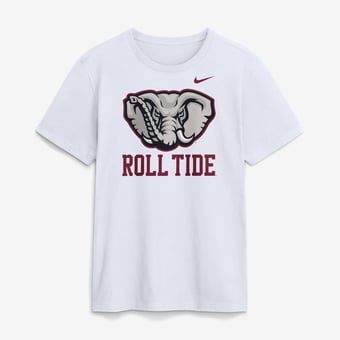 Men's Nike  White Alabama Crimson Tide Primetime Logo Mantra T-Shirt