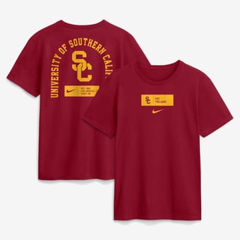 Men's Nike Cardinal USC Trojans Primetime Crew T-Shirt