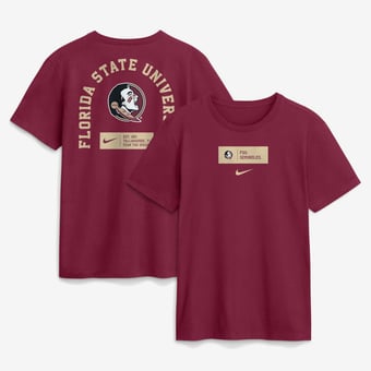 Men's Nike Garnet Florida State Seminoles Primetime Crew T-Shirt