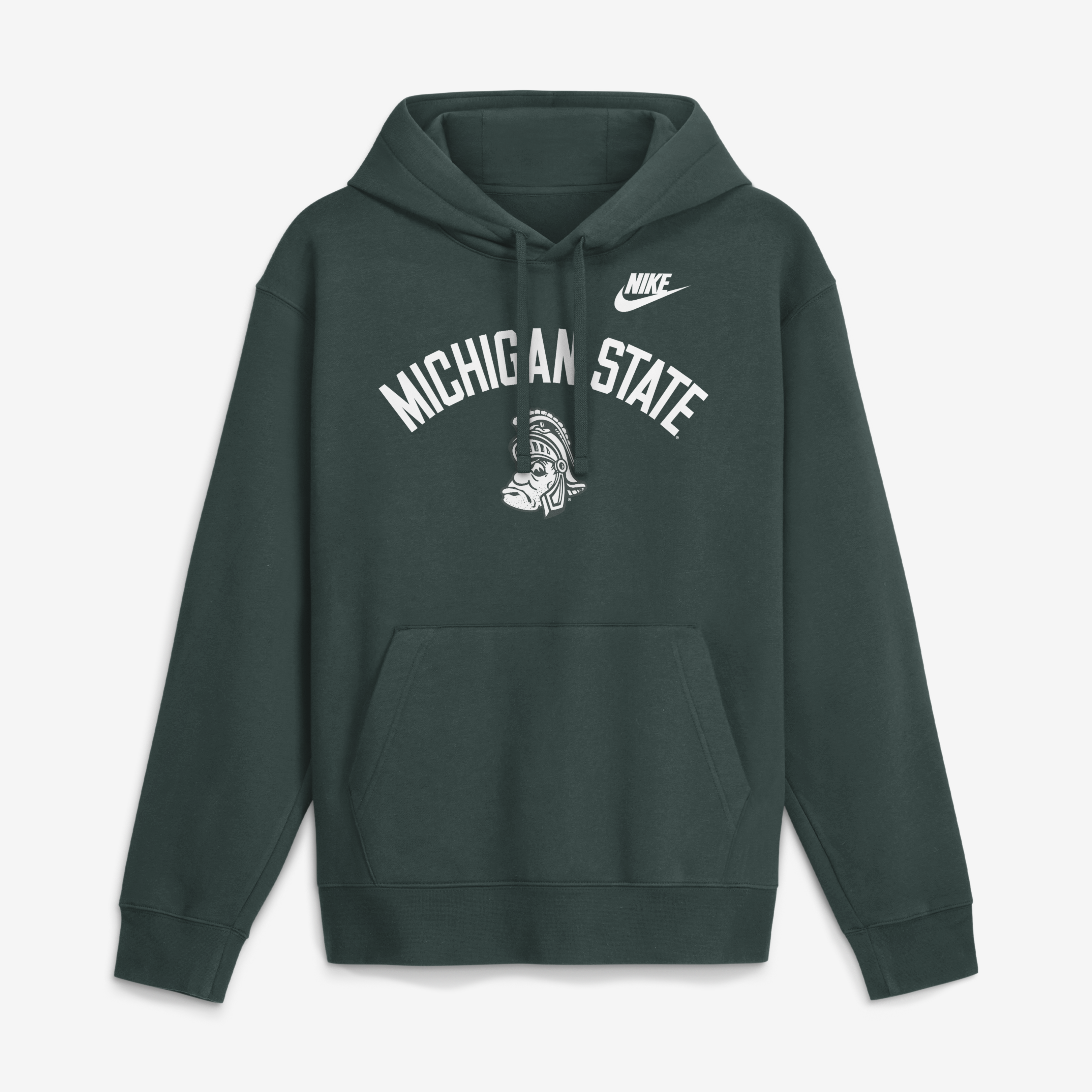 Men's Nike Green Michigan State Spartans Legacy Arch Club Hoodie