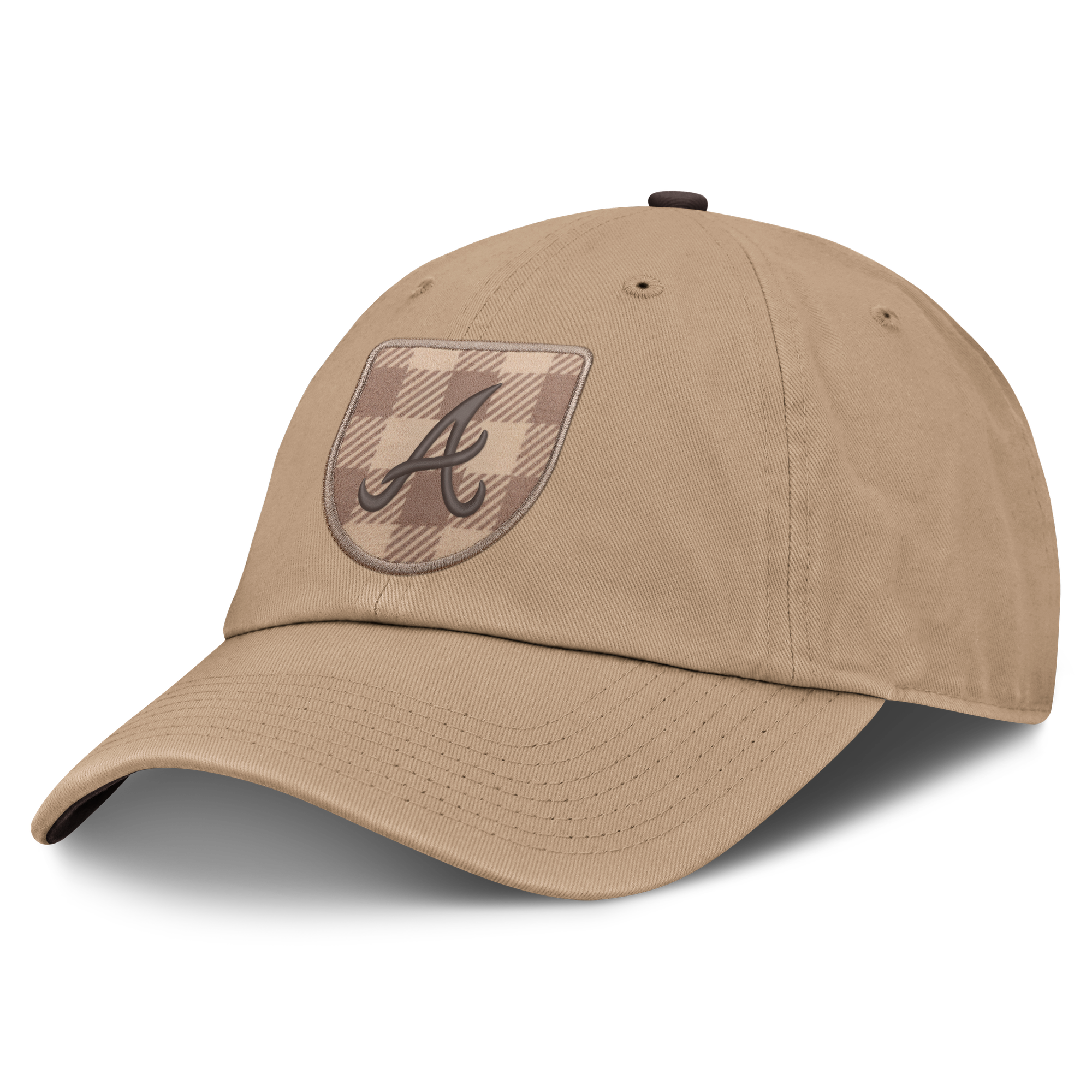Men's Nike  Light Brown Atlanta Braves Statement Club Adjustable Hat