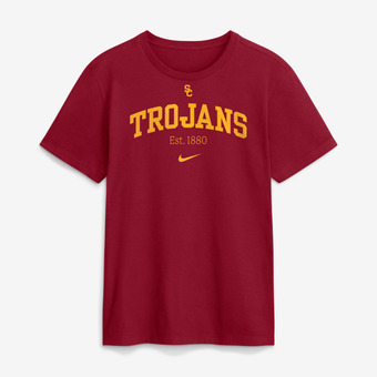 Men's Nike Cardinal USC Trojans Academic Arch T-Shirt