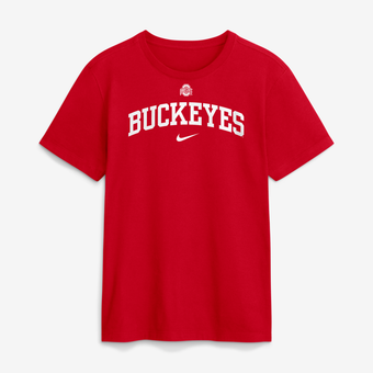 Men's Nike Scarlet Ohio State Buckeyes Academic Arch T-Shirt