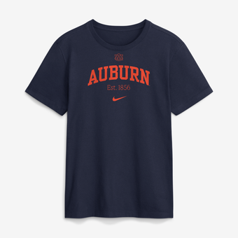 Men's Nike Navy Auburn Tigers Academic Arch T-Shirt