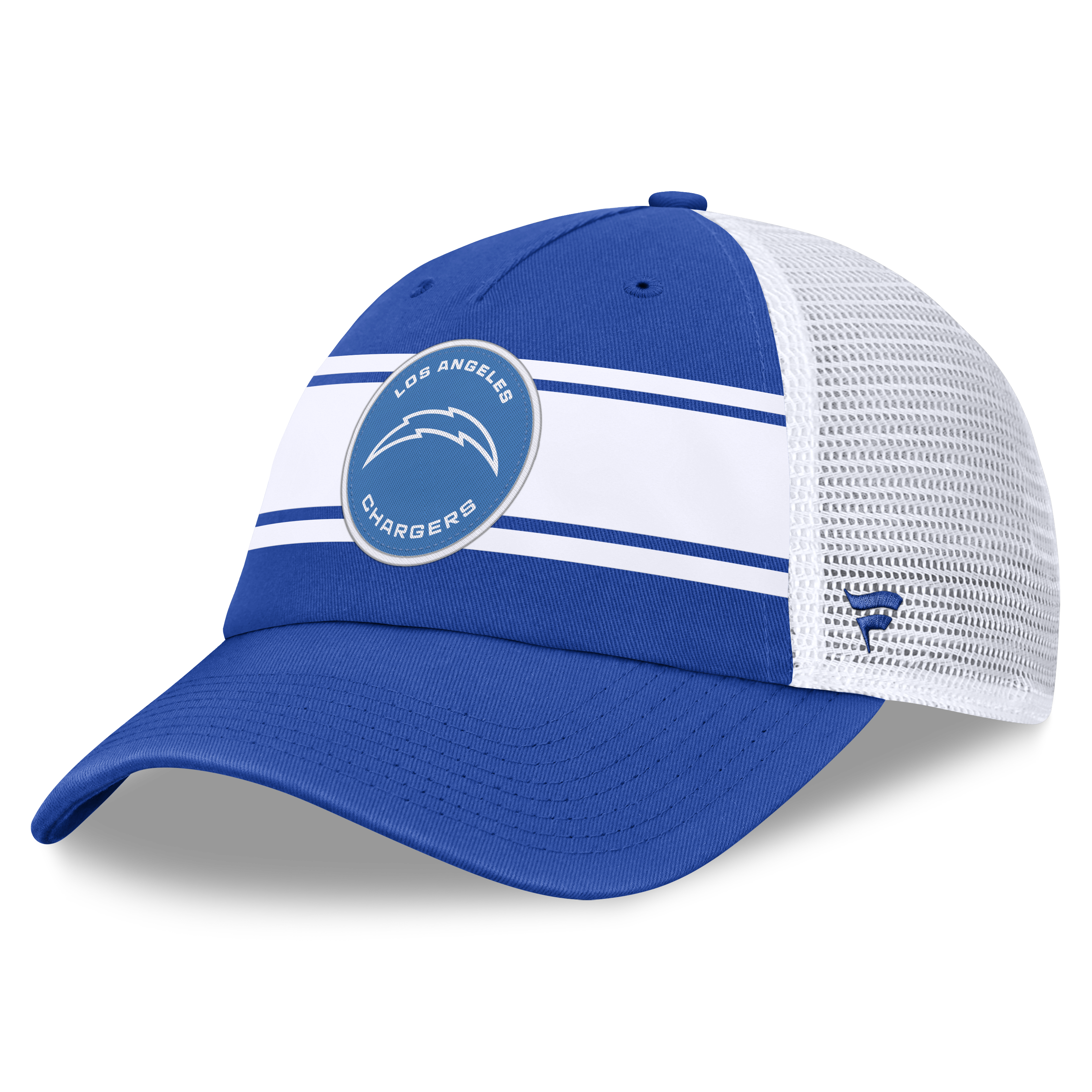Men's Fanatics Blue Los Angeles Chargers Muddle Trucker Adjustable Hat