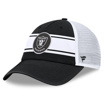 Men's Fanatics Black Las Vegas Raiders Muddle Trucker Adjustable Hat