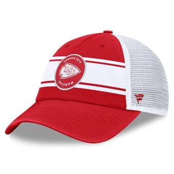 Men's Fanatics Red Kansas City Chiefs Muddle Trucker Adjustable Hat