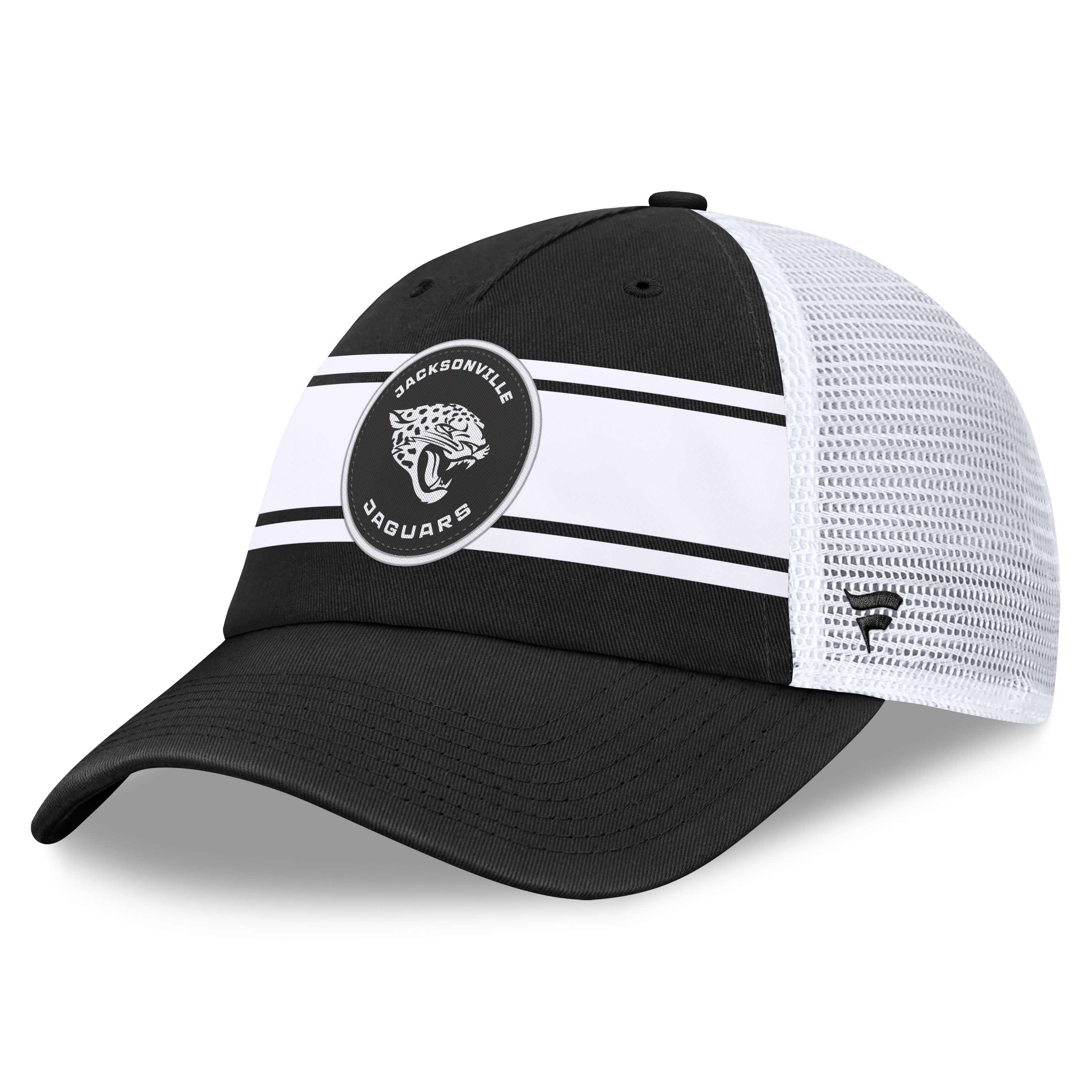 Men's Fanatics Black Jacksonville Jaguars Muddle Trucker Adjustable Hat