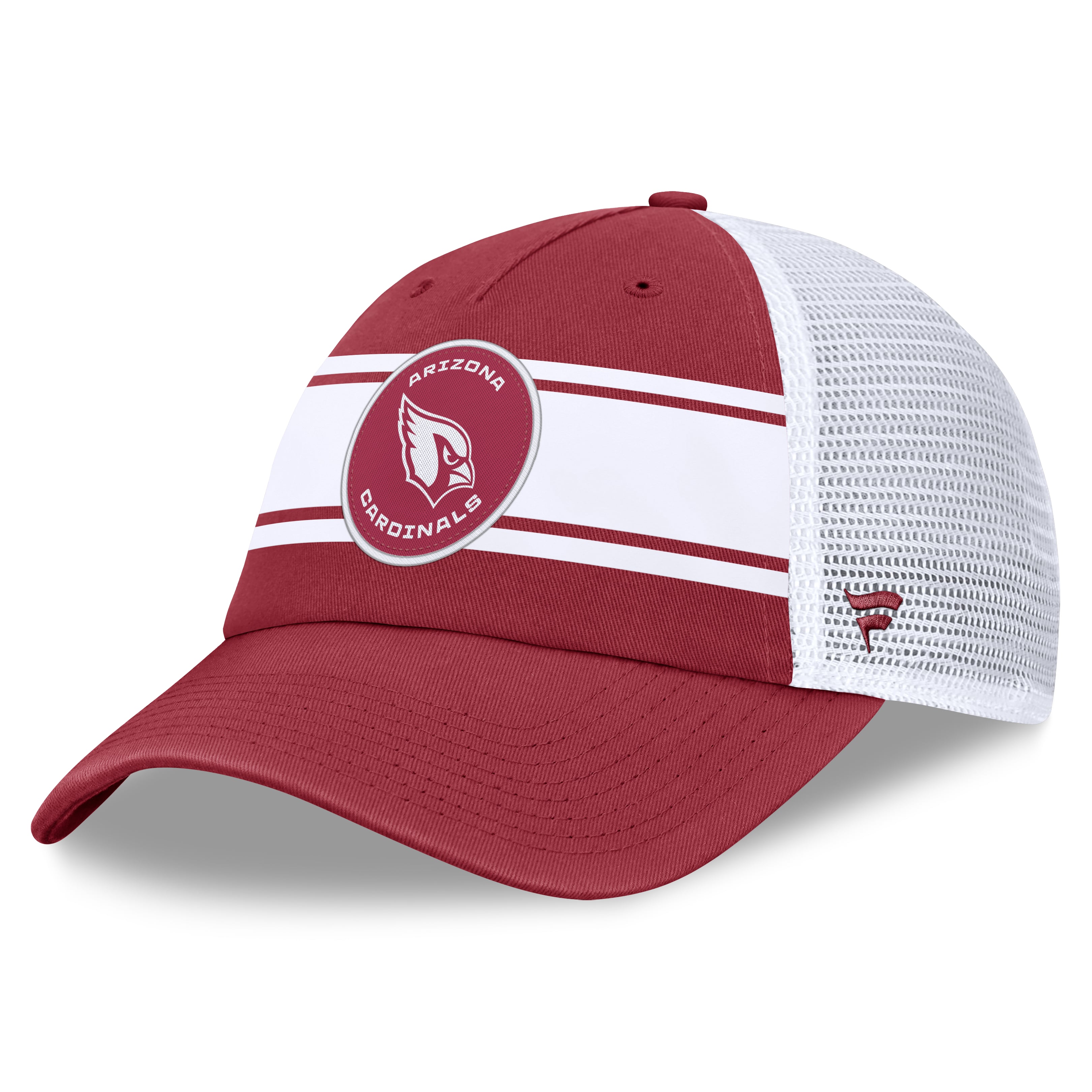 Men's Fanatics Red Arizona Cardinals Muddle Trucker Adjustable Hat