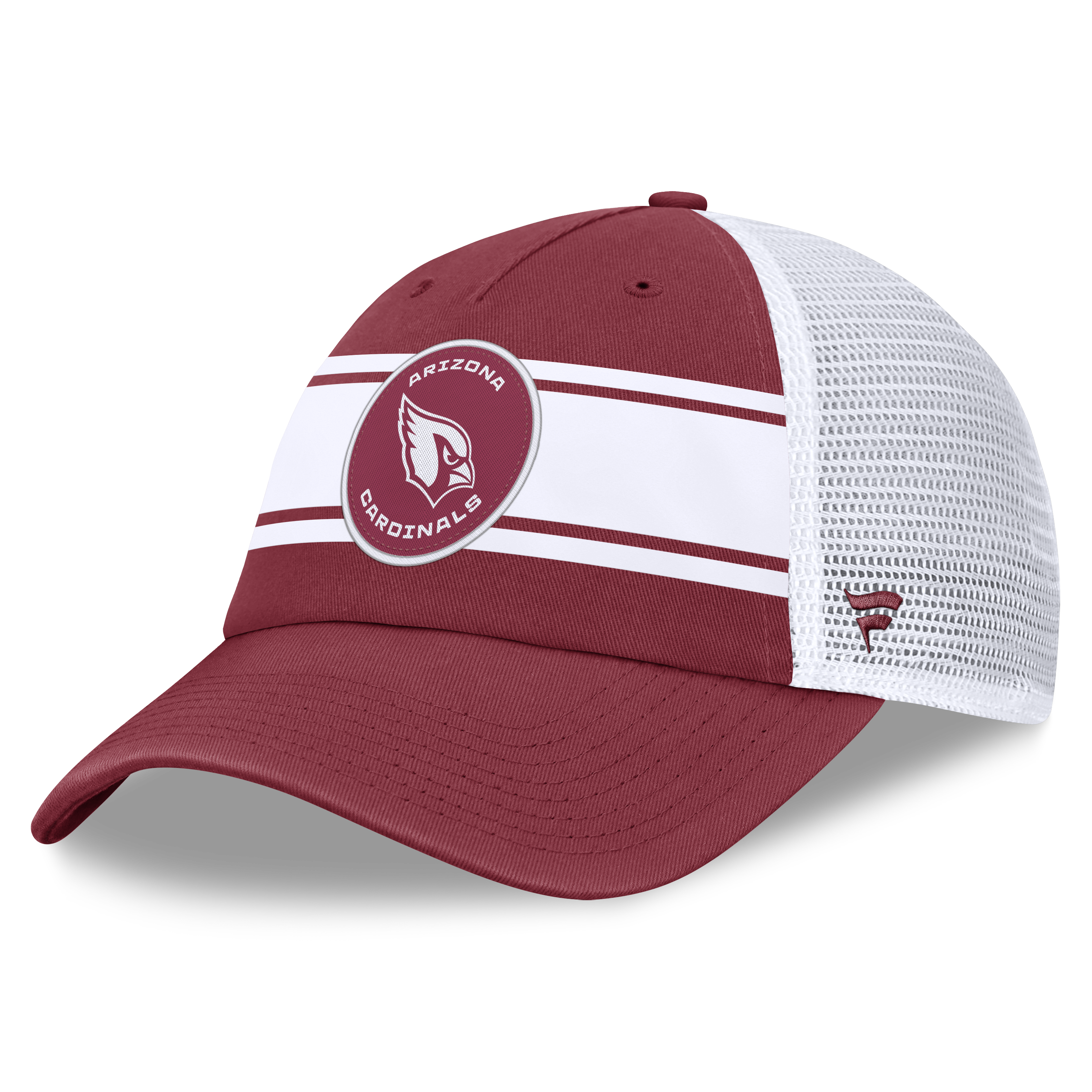Men's Fanatics Red Arizona Cardinals Muddle Trucker Adjustable Hat