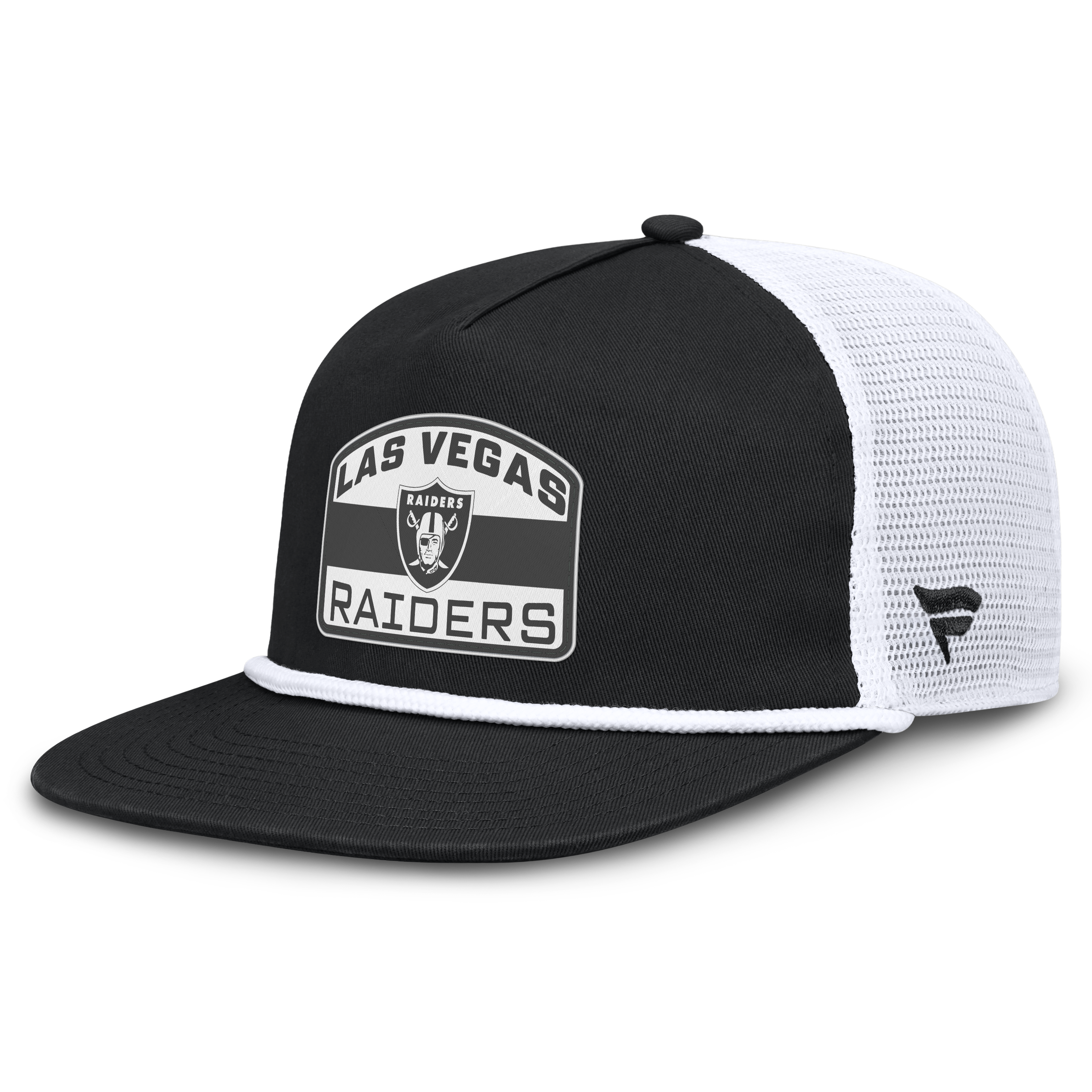 Men's Fanatics Black/White Las Vegas Raiders Guidepost Golfer Adjustable Hat