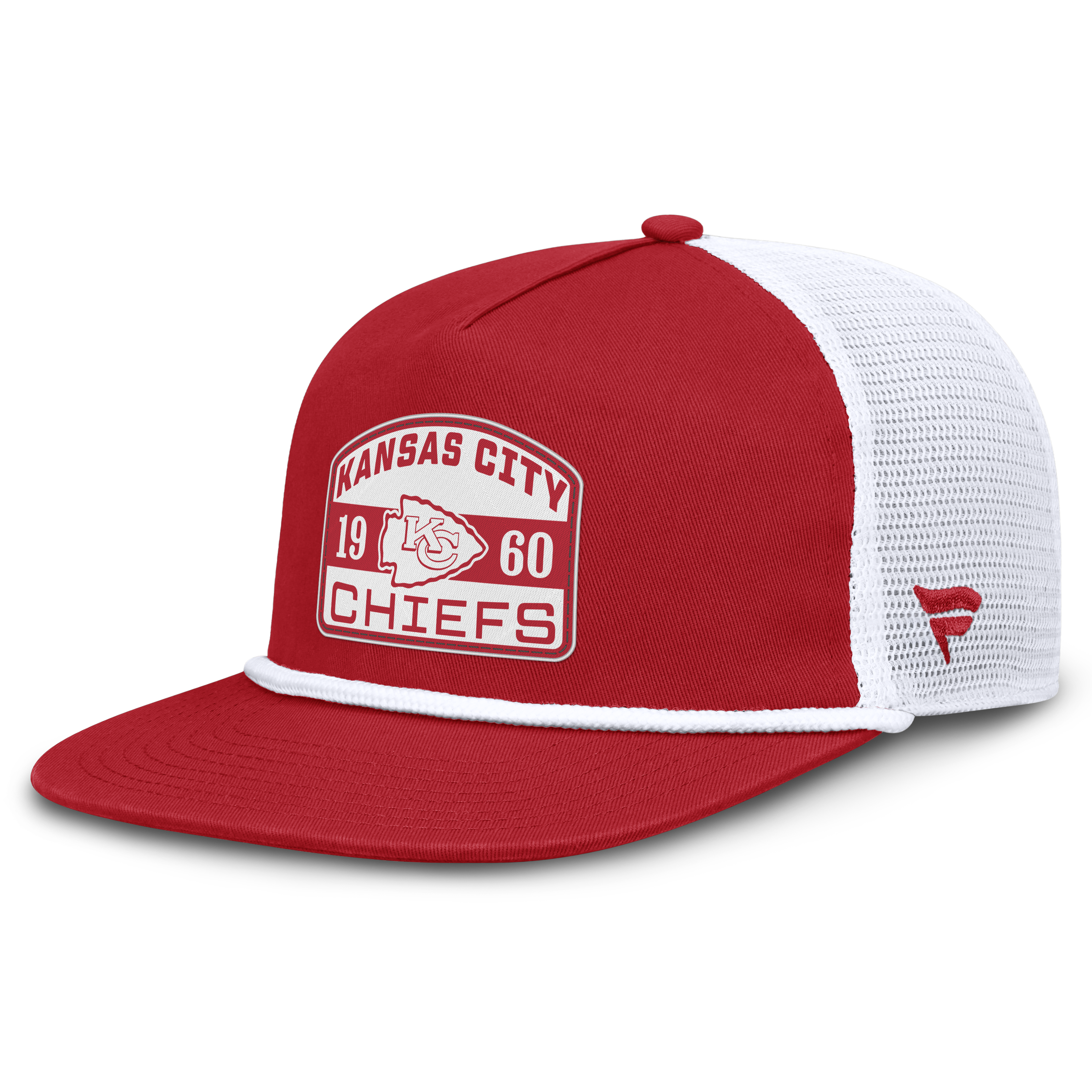 Men's Fanatics Red/White Kansas City Chiefs Guidepost Golfer Adjustable Hat