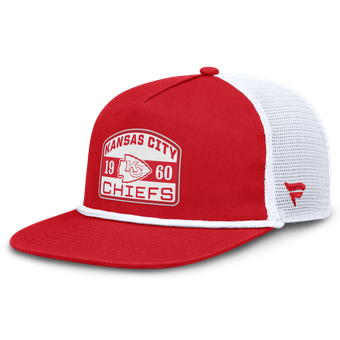 Men's Fanatics Red/White Kansas City Chiefs Guidepost Golfer Adjustable Hat
