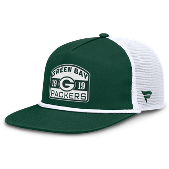 Men's Fanatics Green/White Green Bay Packers Guidepost Golfer Adjustable Hat