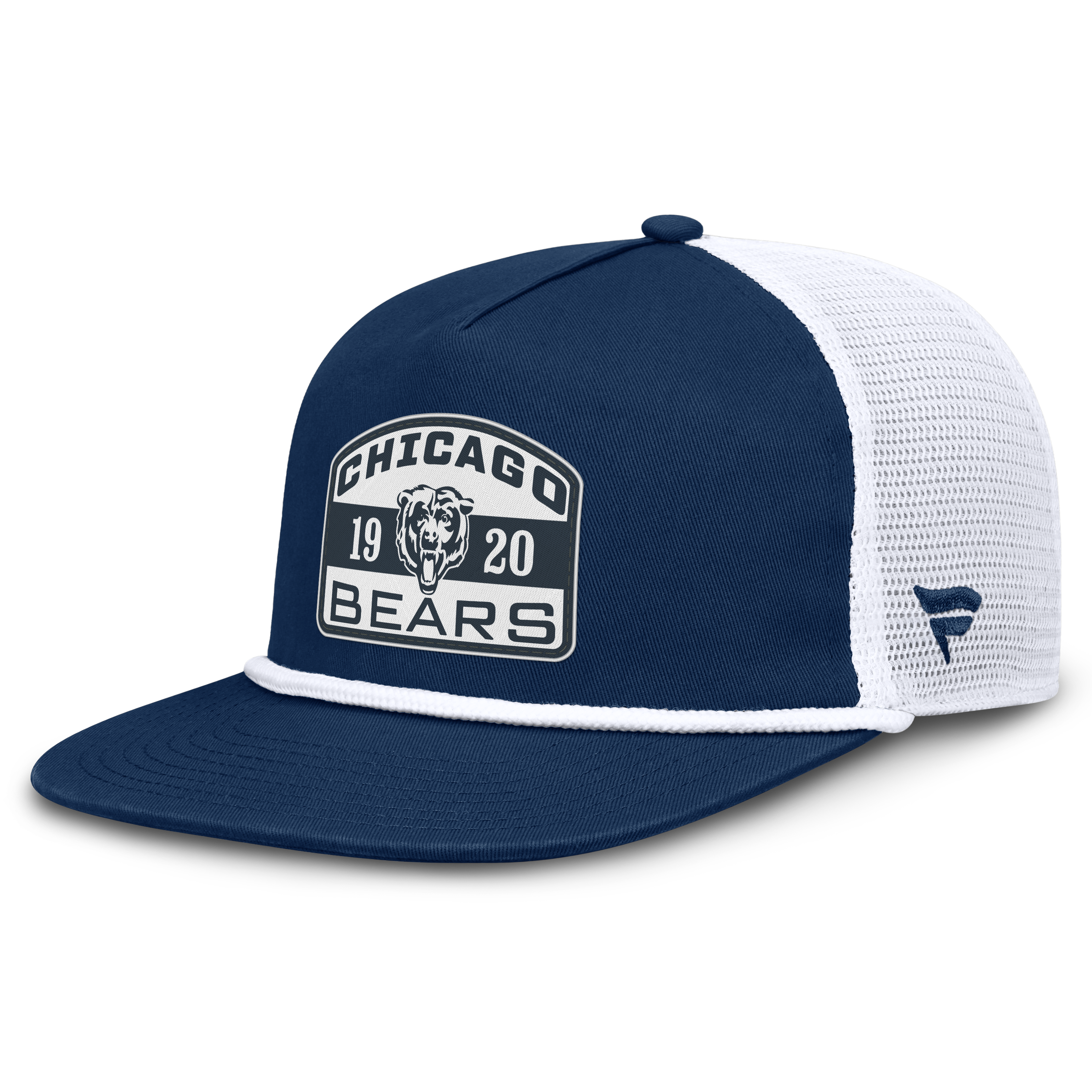 Men's Fanatics Navy/White Chicago Bears Guidepost Golfer Adjustable Hat