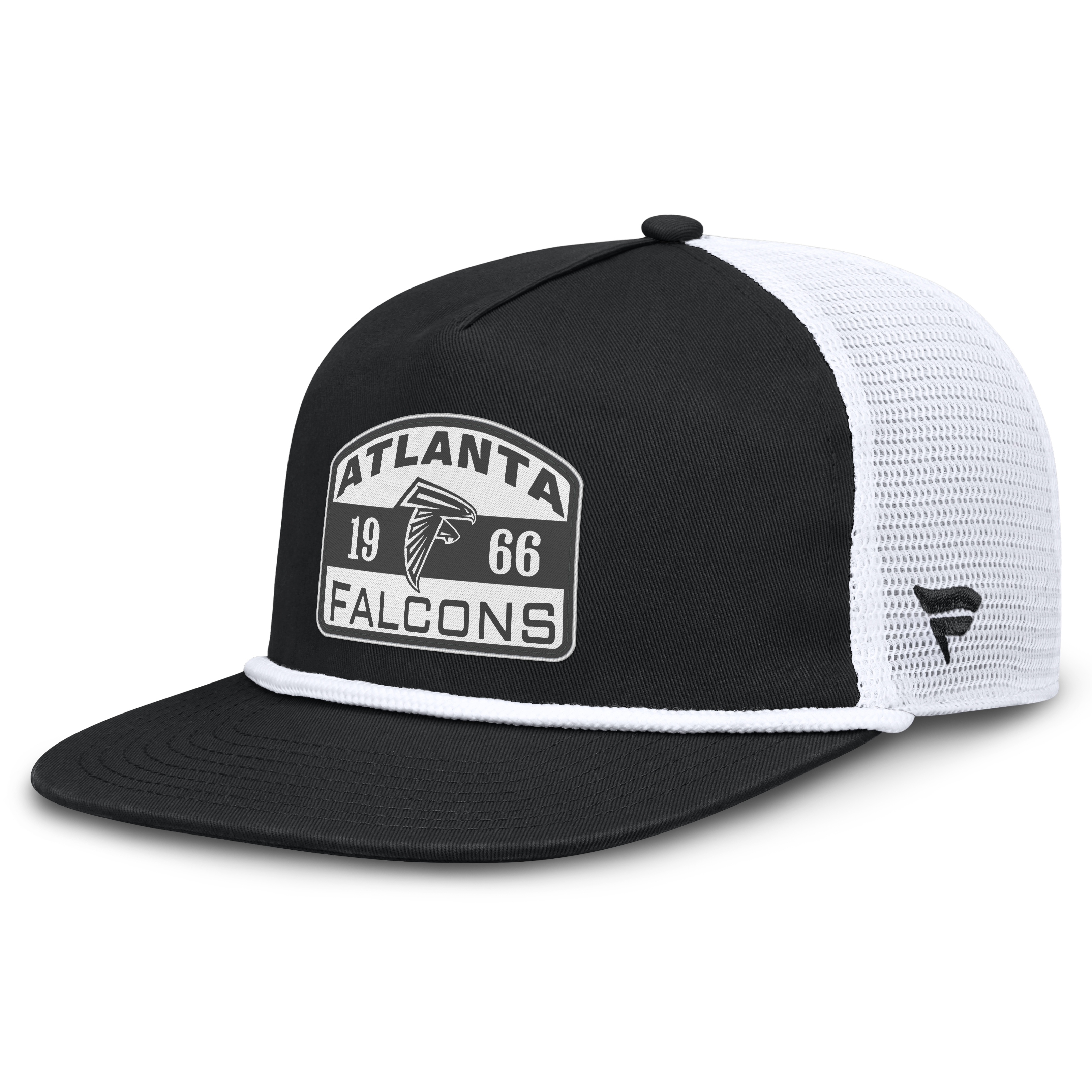 Men’s Fanatics Black/White Atlanta Falcons Guidepost Golfer Adjustable Hat Men’s Fanatics Black/White Atlanta Falcons Guidepost Golfer Adjustable Hat