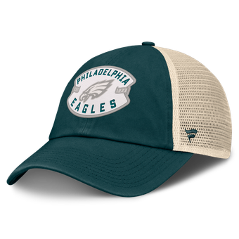 Men's Fanatics Midnight Green Philadelphia Eagles Placard Trucker Adjustable Hat