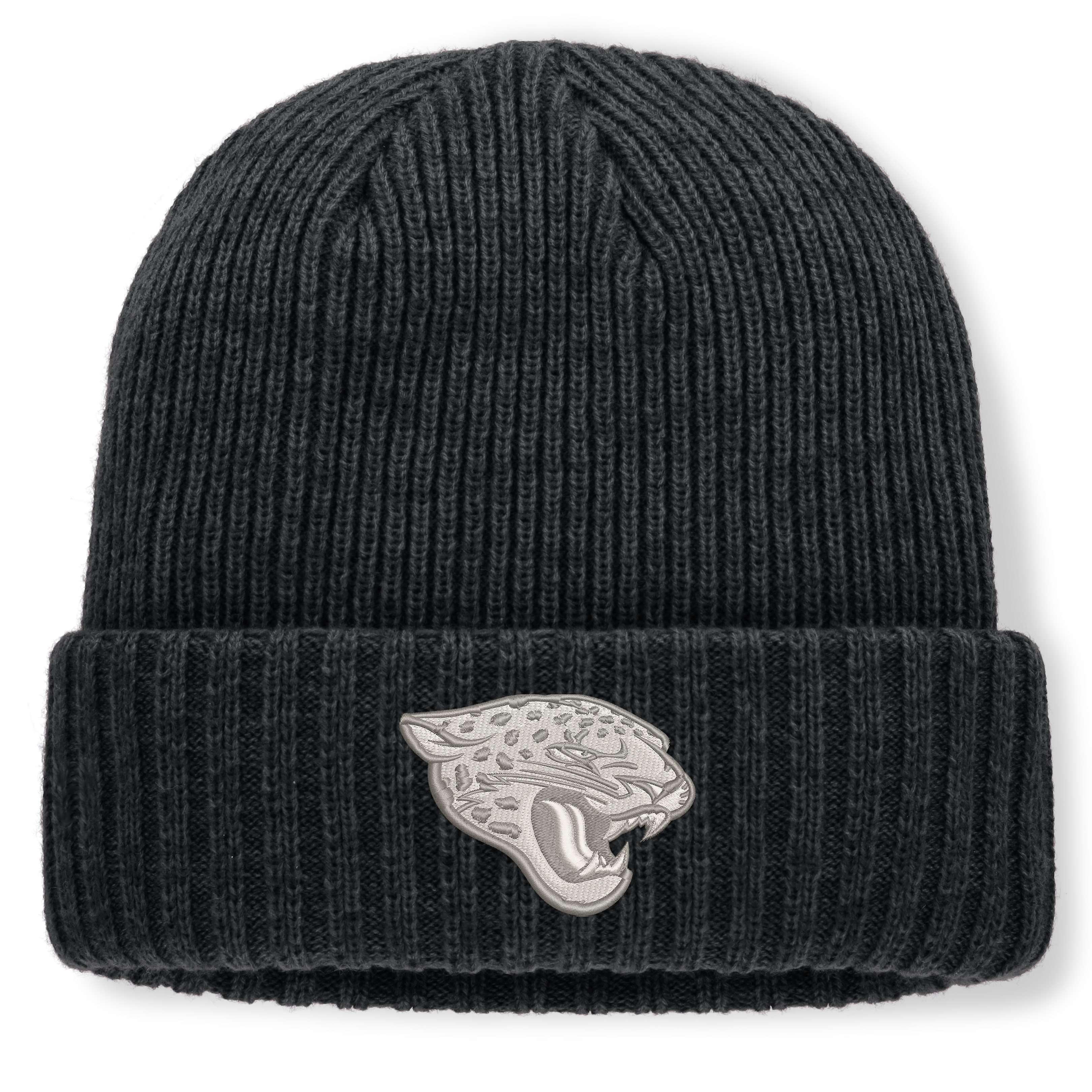 Men's Fanatics Heather Black Jacksonville Jaguars Cabin Cuffed Knit Hat