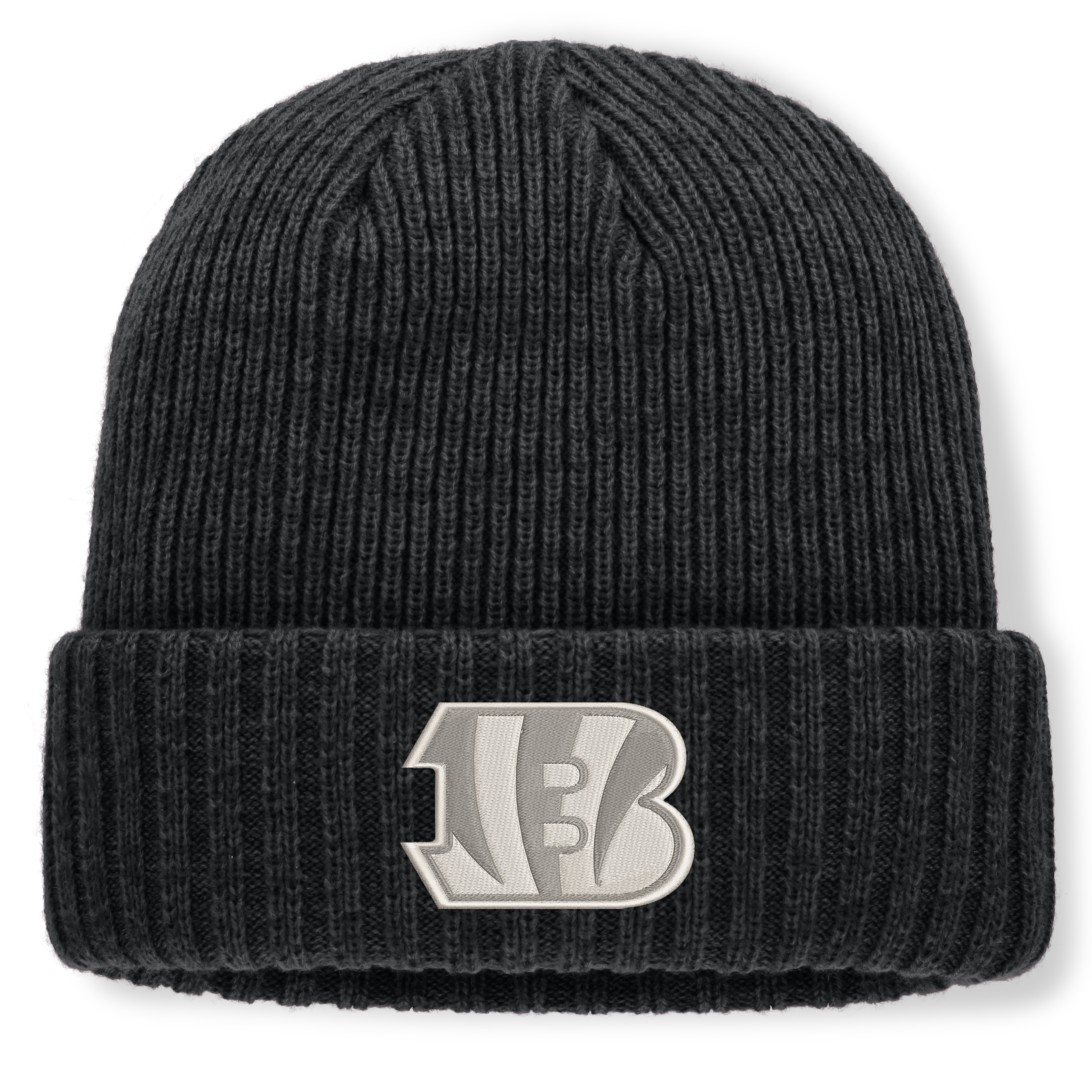 Men's Fanatics Heather Black Cincinnati Bengals Cabin Cuffed Knit Hat