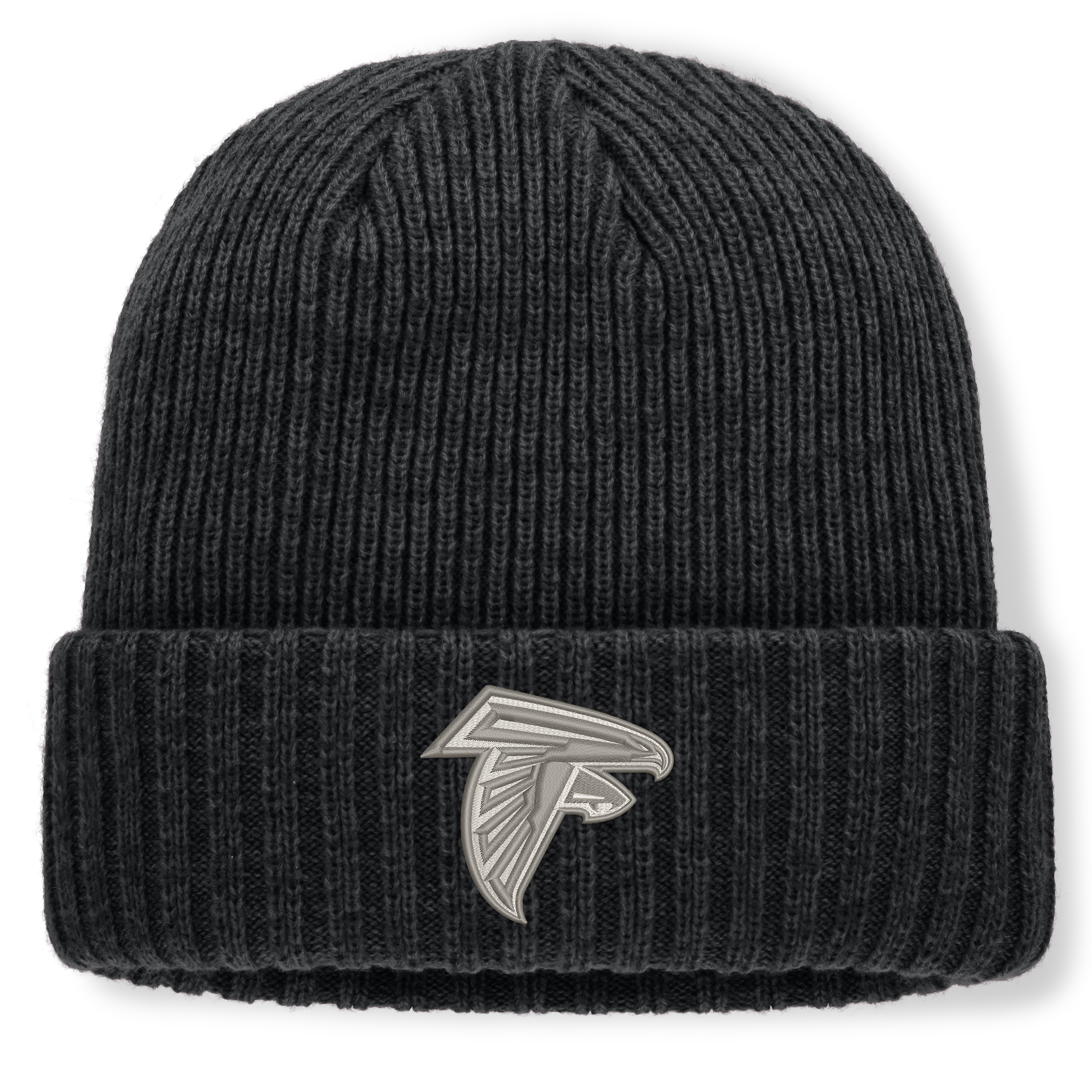Men's Fanatics Heather Black Atlanta Falcons Cabin Cuffed Knit Hat