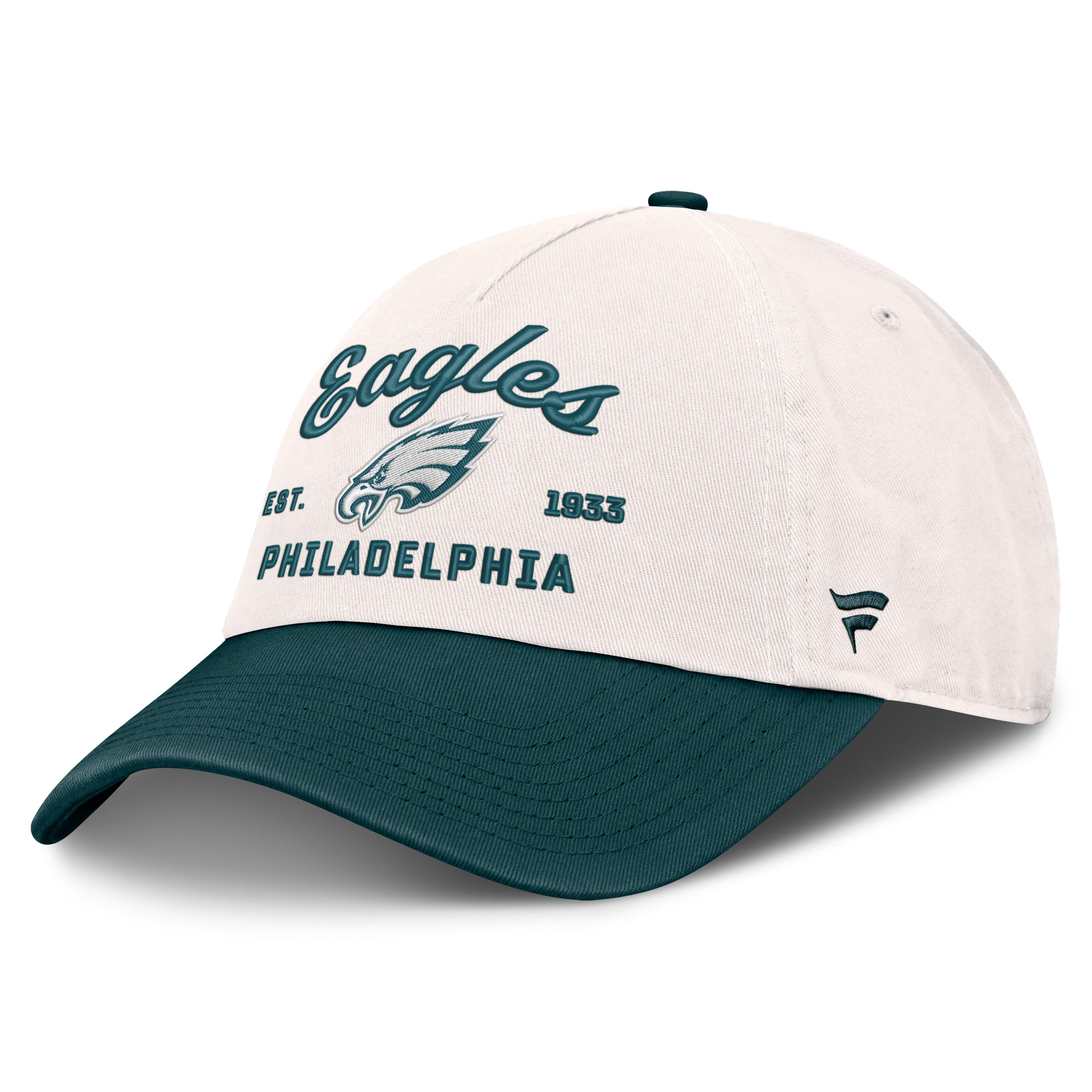 Women's Fanatics  Cream Philadelphia Eagles Manifest Adjustable Hat