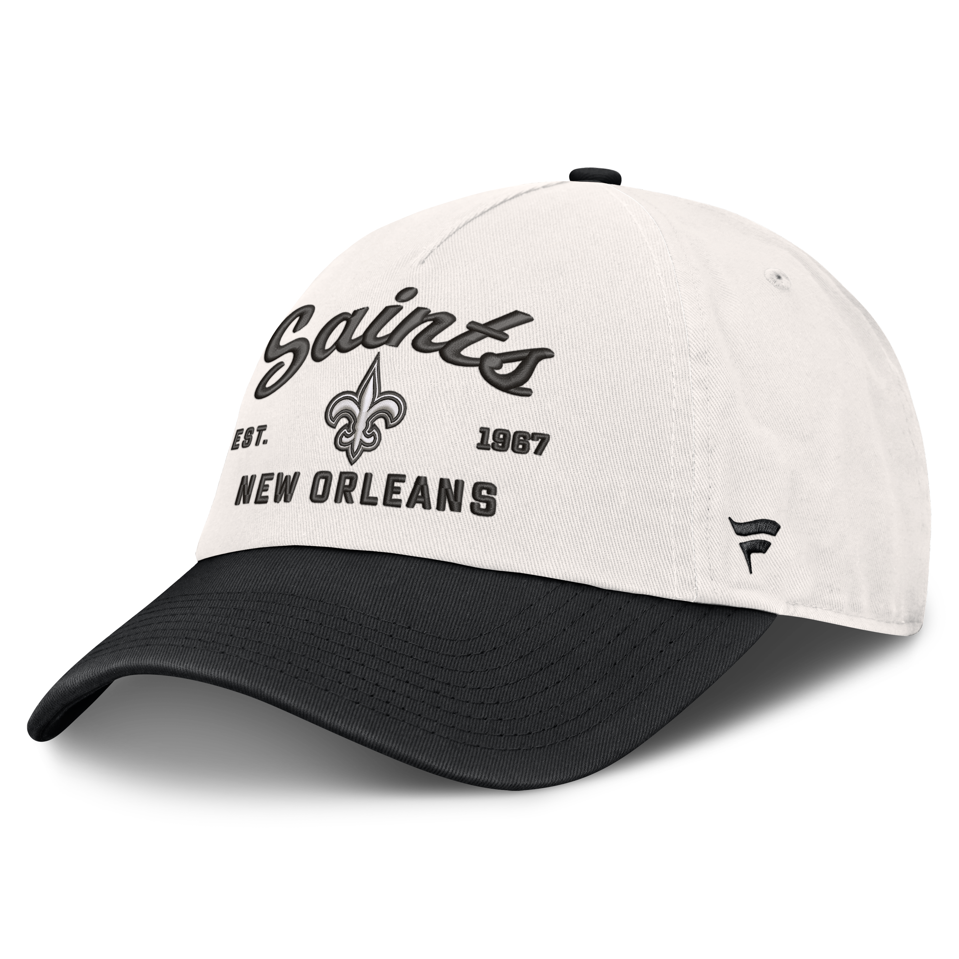Women's Fanatics  Cream New Orleans Saints Manifest Adjustable Hat