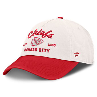 Women's Fanatics  Cream Kansas City Chiefs Manifest Adjustable Hat