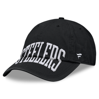 Men's Fanatics Black Pittsburgh Steelers Verge Adjustable Hat