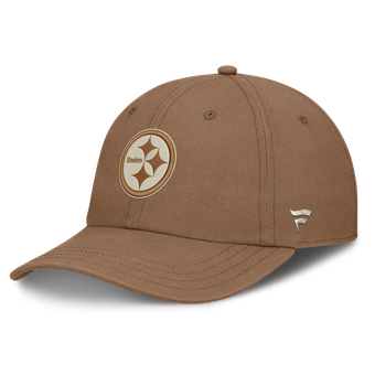 Men's Fanatics  Brown Pittsburgh Steelers Herth Adjustable Hat