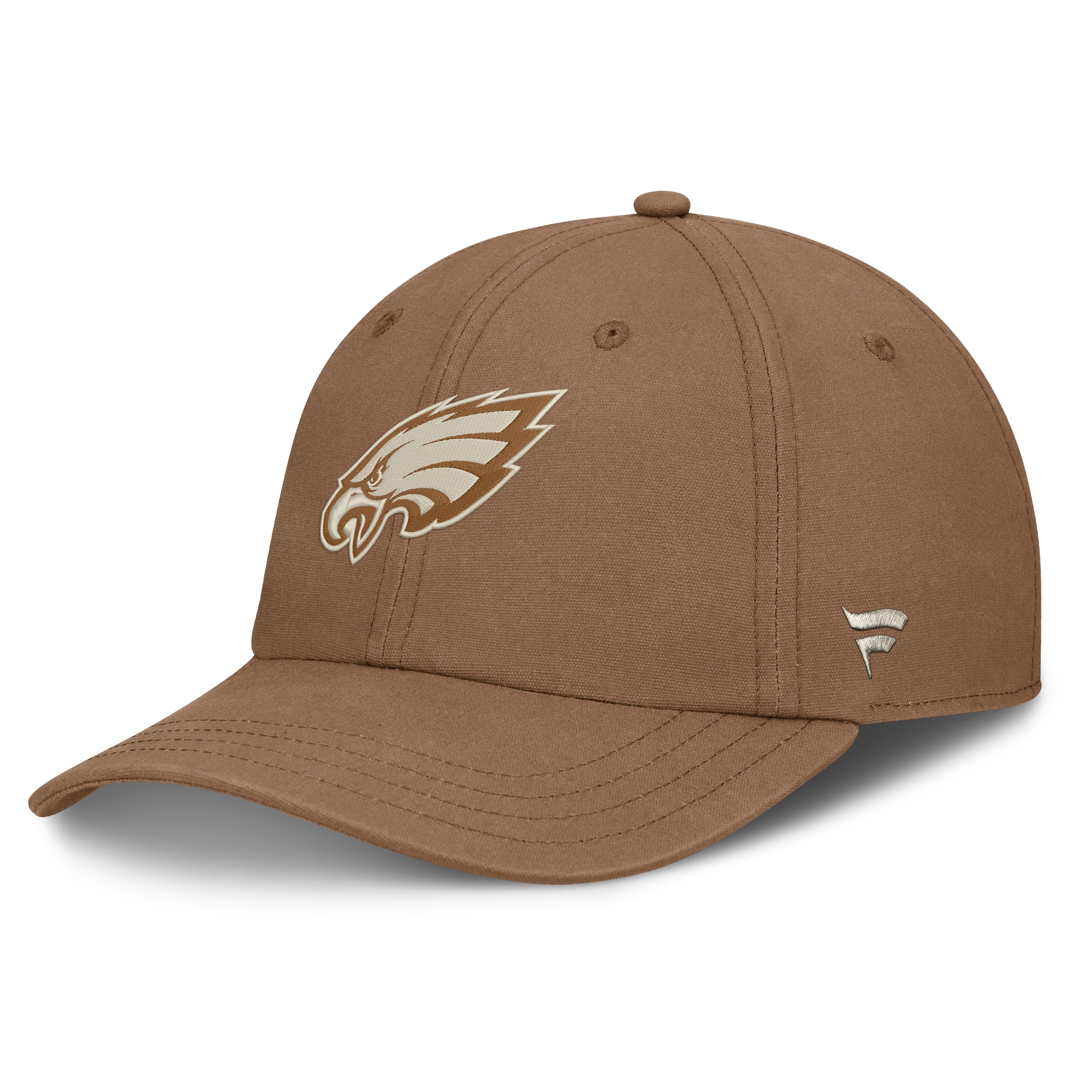 Men's Fanatics  Brown Philadelphia Eagles Herth Adjustable Hat