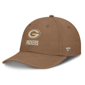 Men's Fanatics  Brown Green Bay Packers Herth Adjustable Hat