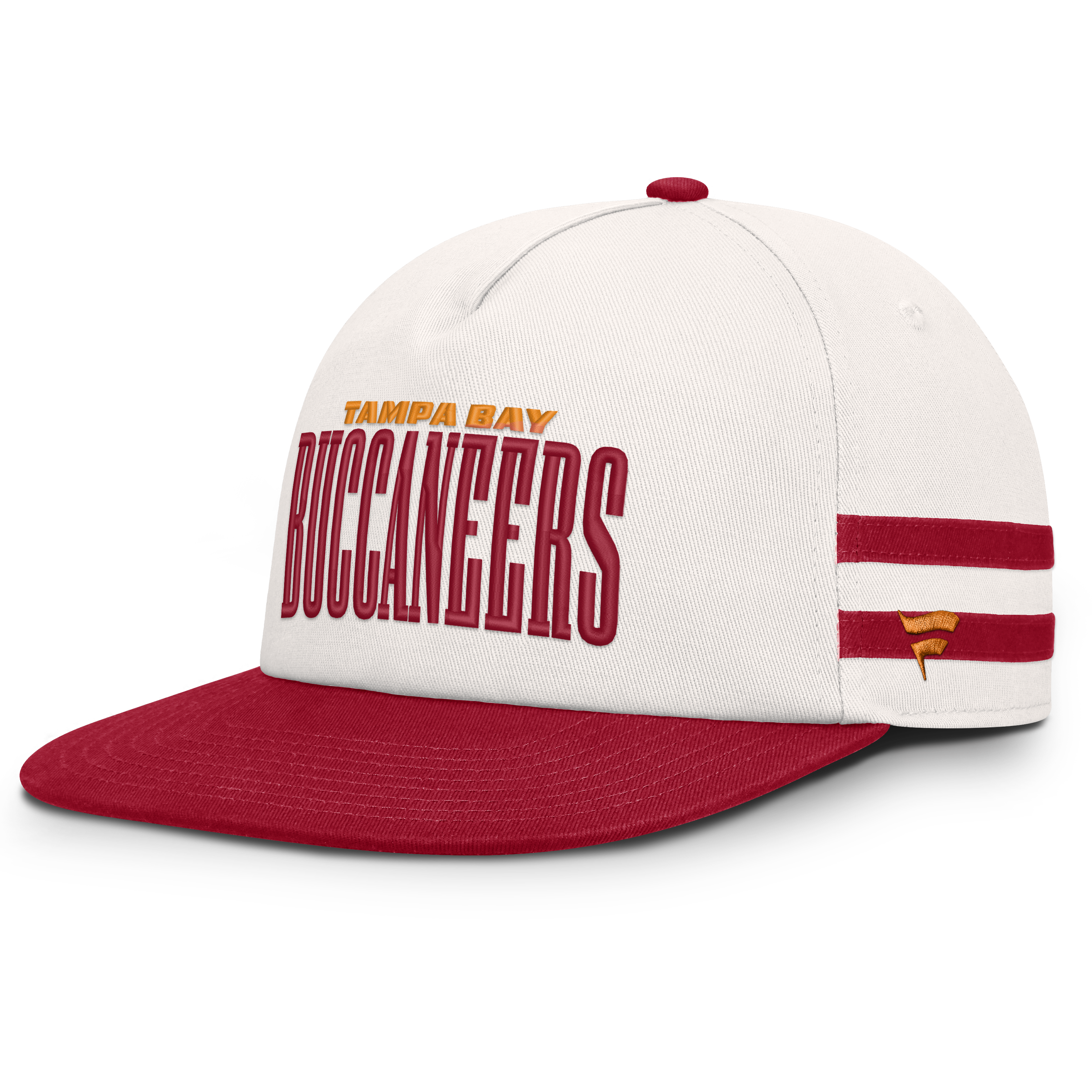 Men’s Fanatics Cream/Red Tampa Bay Buccaneers Heritage Doubleback Golfer Adjustable Hat Men’s Fanatics Cream/Red Tampa Bay Buccaneers Heritage Doubleback Golfer Adjustable Hat