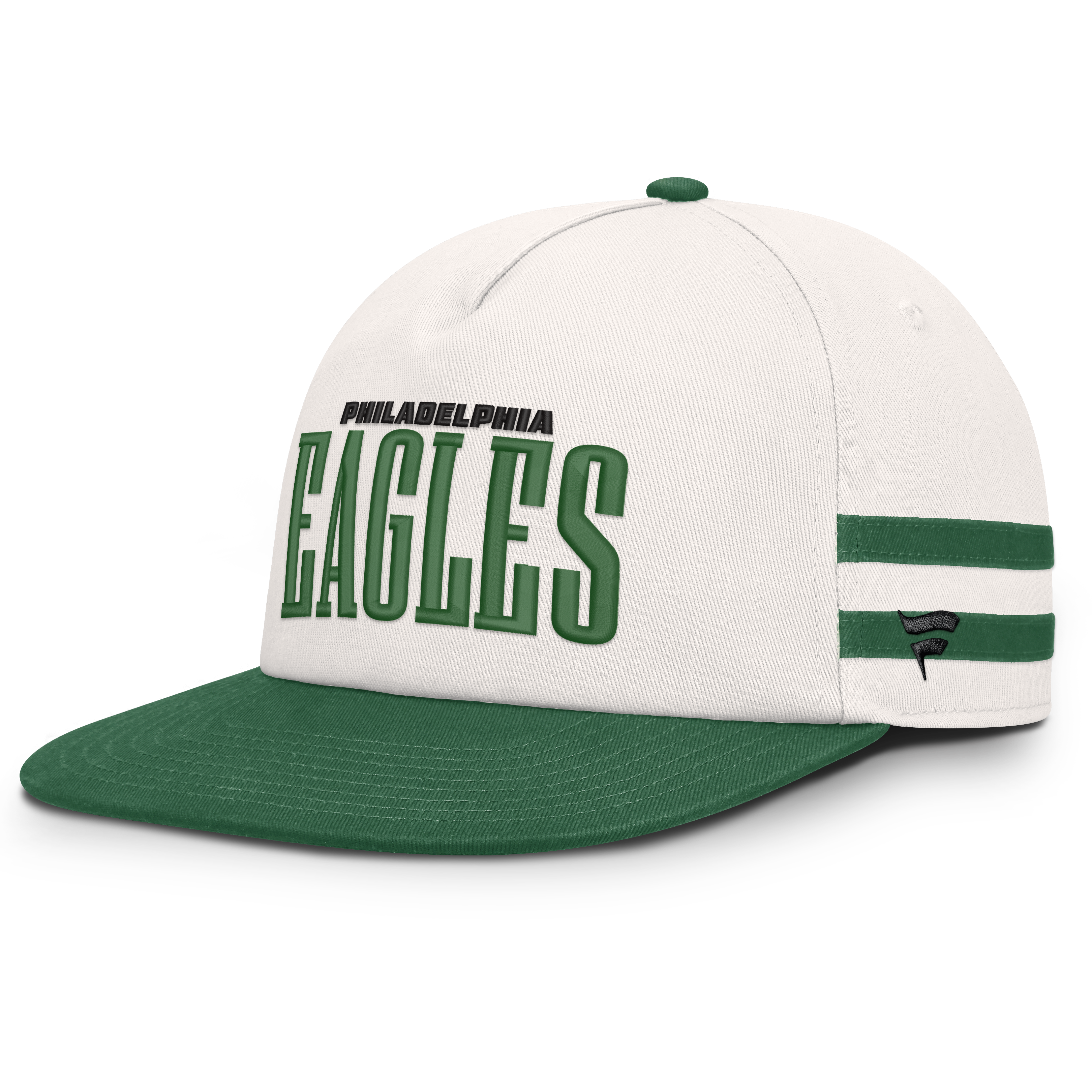 Men’s Fanatics Cream/Kelly Green Philadelphia Eagles Heritage Doubleback Golfer Adjustable Hat Men’s Fanatics Cream/Kelly Green Philadelphia Eagles Heritage Doubleback Golfer Adjustable Hat