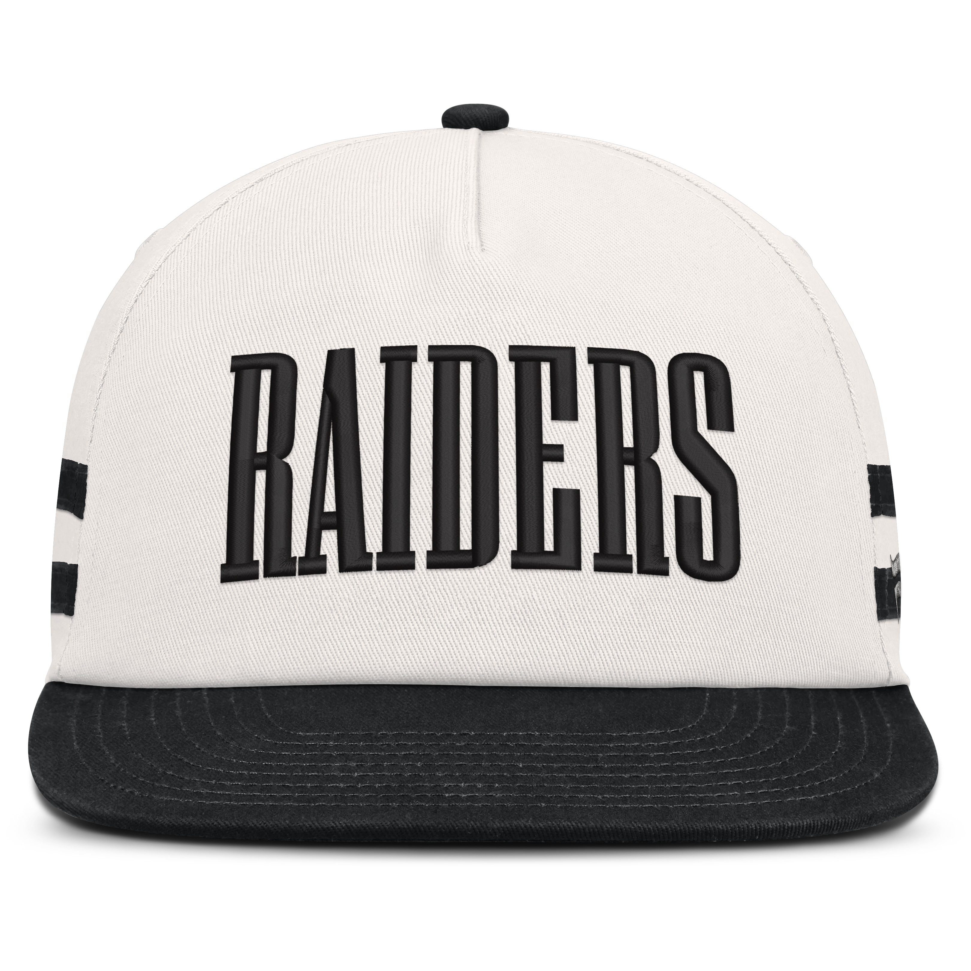 Men’s Fanatics Cream/Black Las Vegas Raiders Heritage Doubleback Golfer Adjustable Hat Men’s Fanatics Cream/Black Las Vegas Raiders Heritage Doubleback Golfer Adjustable Hat