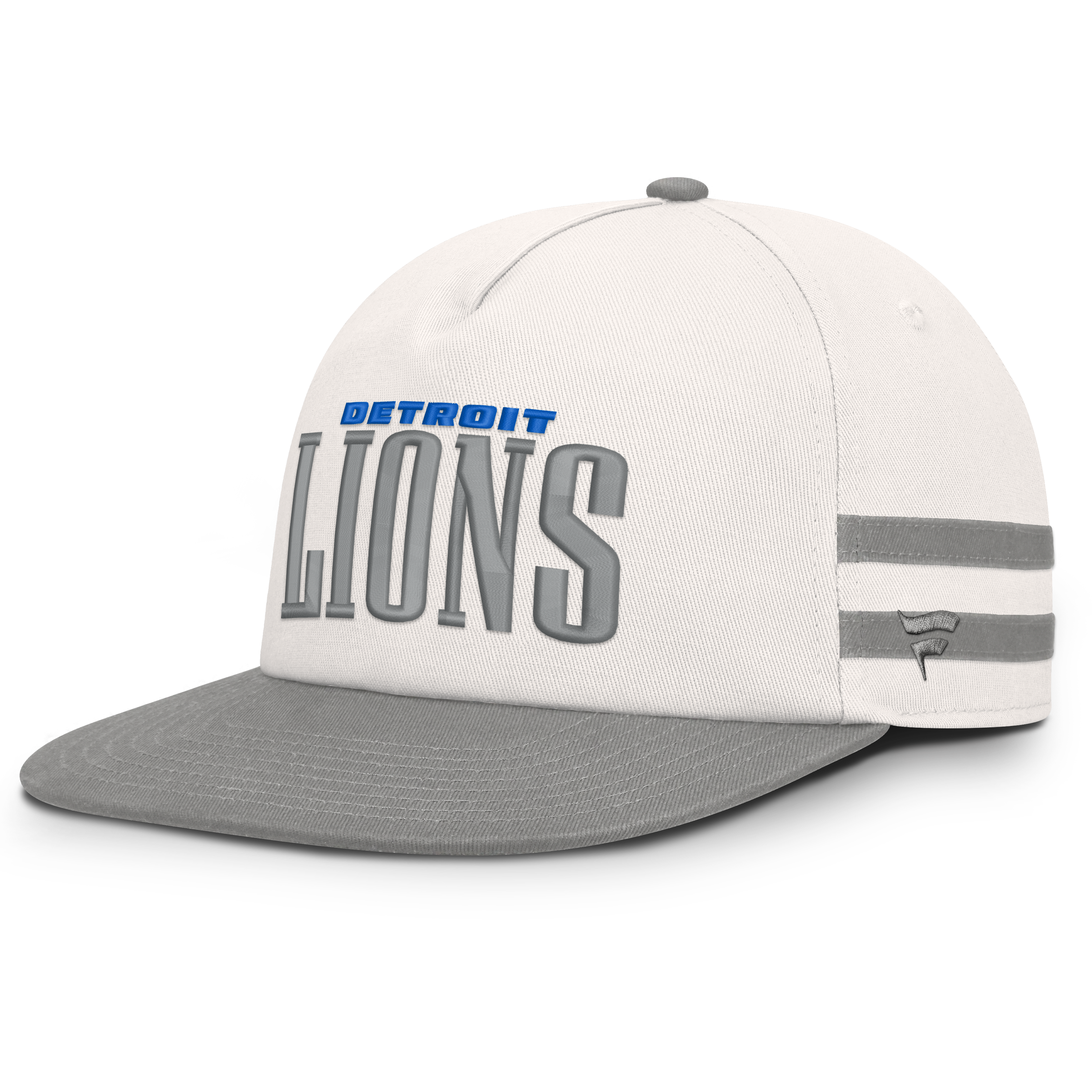 Men’s Fanatics Cream/Gray Detroit Lions Heritage Doubleback Golfer Adjustable Hat Men’s Fanatics Cream/Gray Detroit Lions Heritage Doubleback Golfer Adjustable Hat