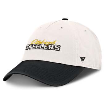 Women's Fanatics  Cream Pittsburgh Steelers Heritage Amity Adjustable Hat