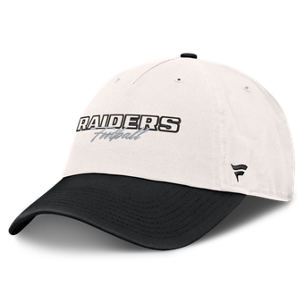 Women's Fanatics  Cream Las Vegas Raiders Heritage Amity Adjustable Hat