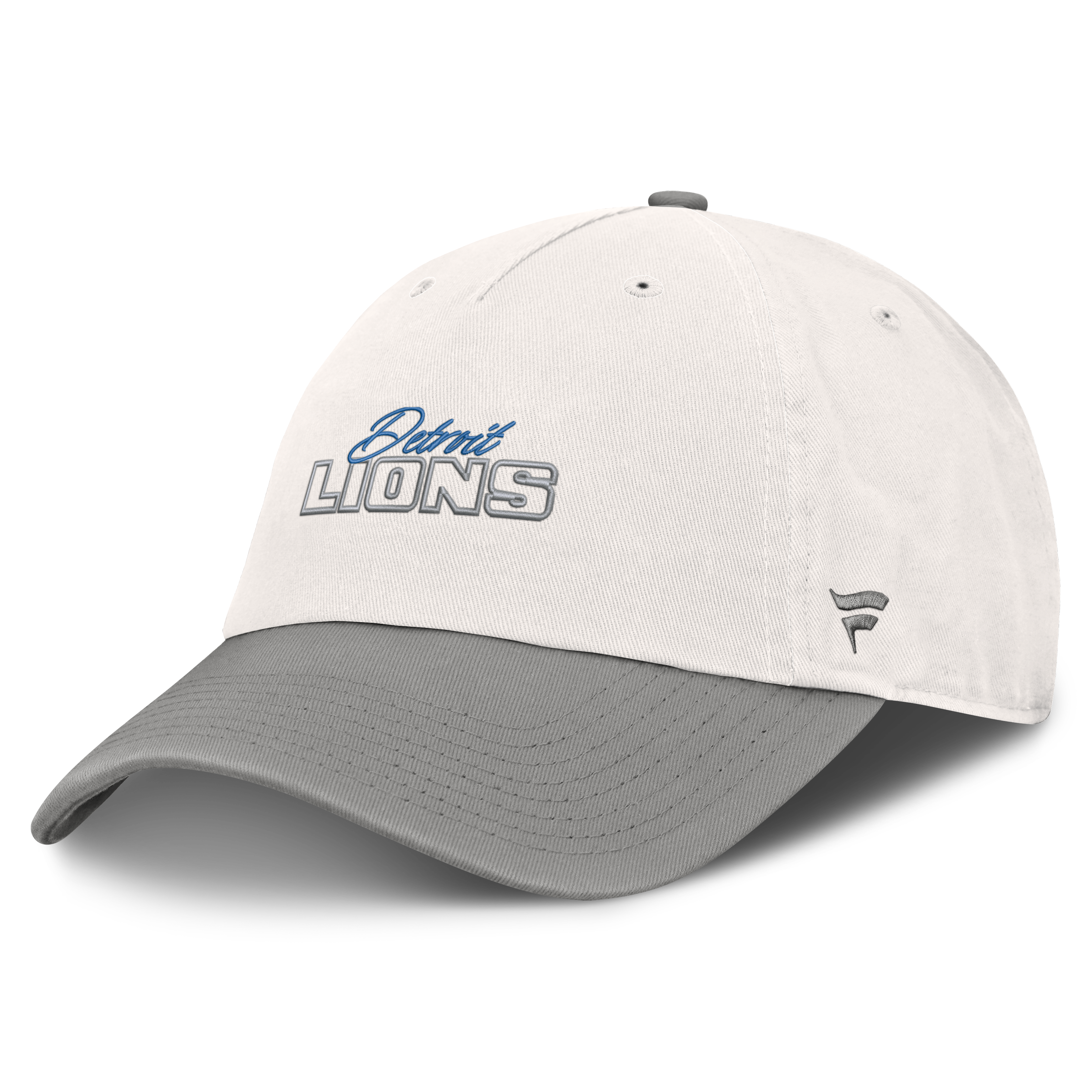Women's Fanatics  Cream Detroit Lions Heritage Amity Adjustable Hat